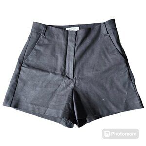 Babaton Casual High rise Terrell Black Shorts. Size 2